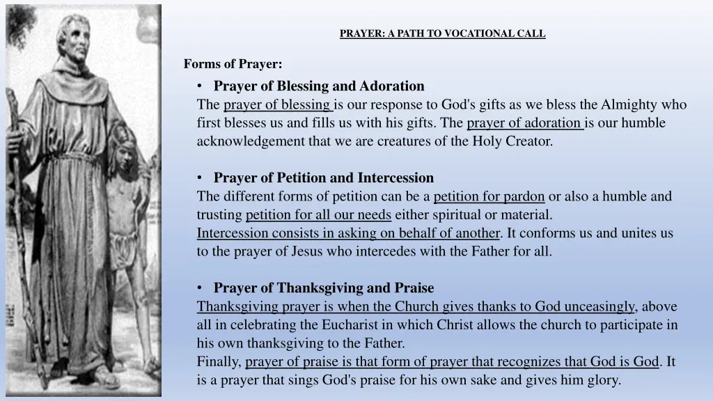 prayer a path to vocational call 5