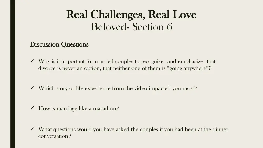 real challenges real love real challenges real