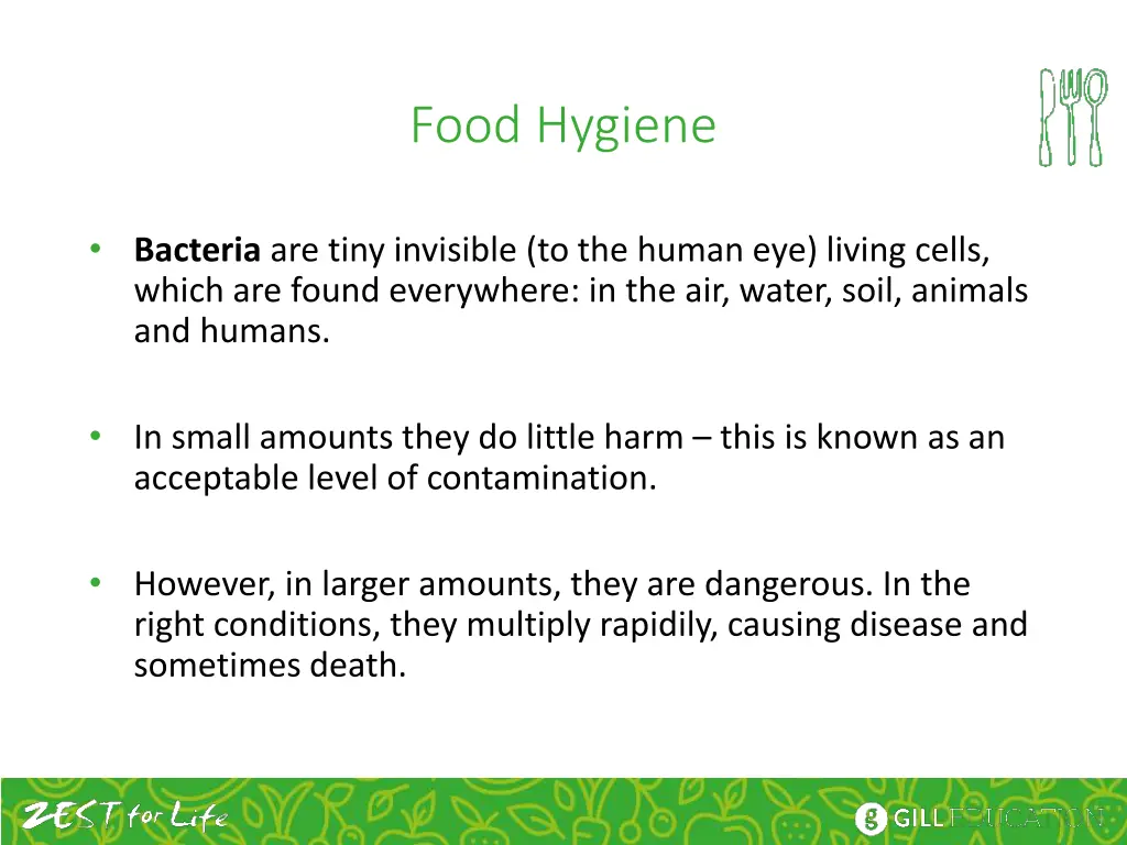 food hygiene