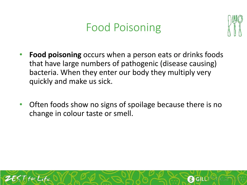 food poisoning