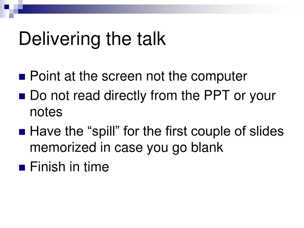 delivering the talk 1