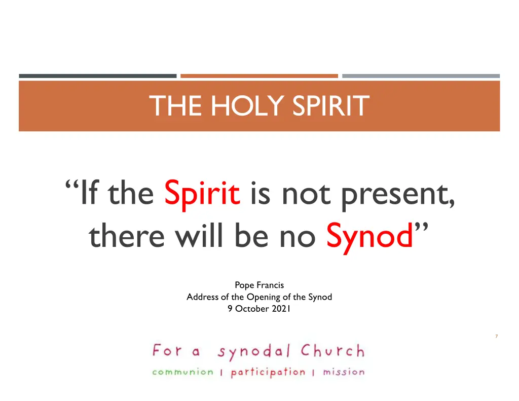 the holy spirit