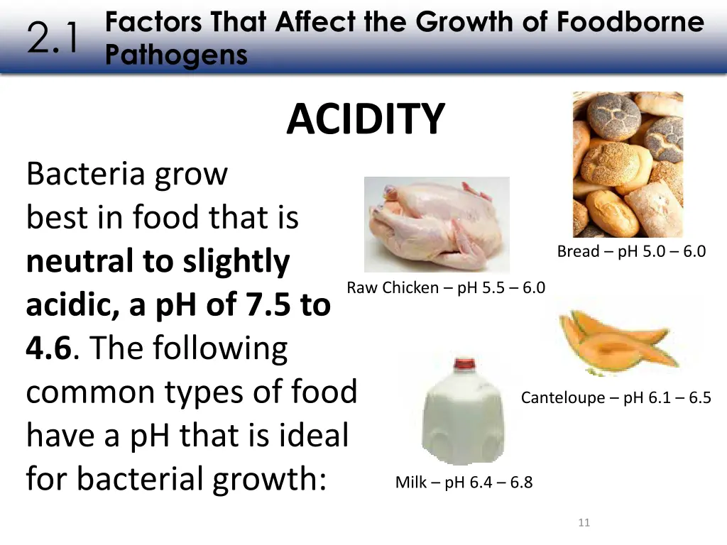 factors that affect the growth of foodborne 2