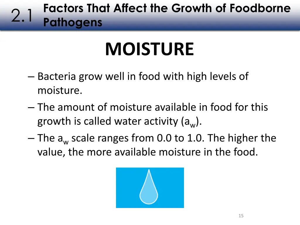 factors that affect the growth of foodborne 6