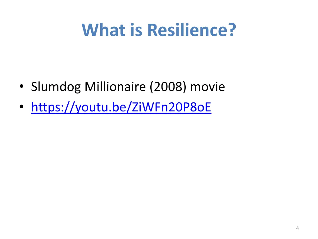 what is resilience