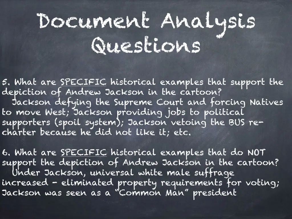 document analysis questions 2