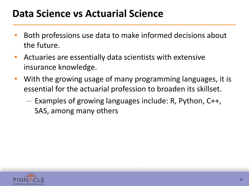 data science vs actuarial science