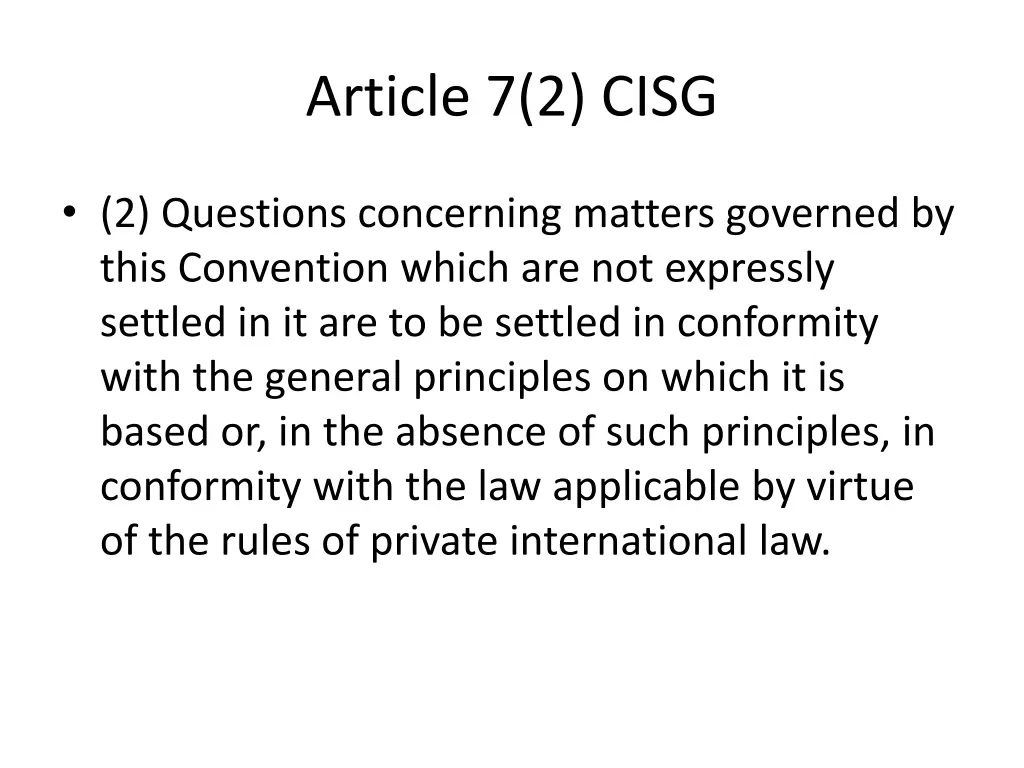 article 7 2 cisg