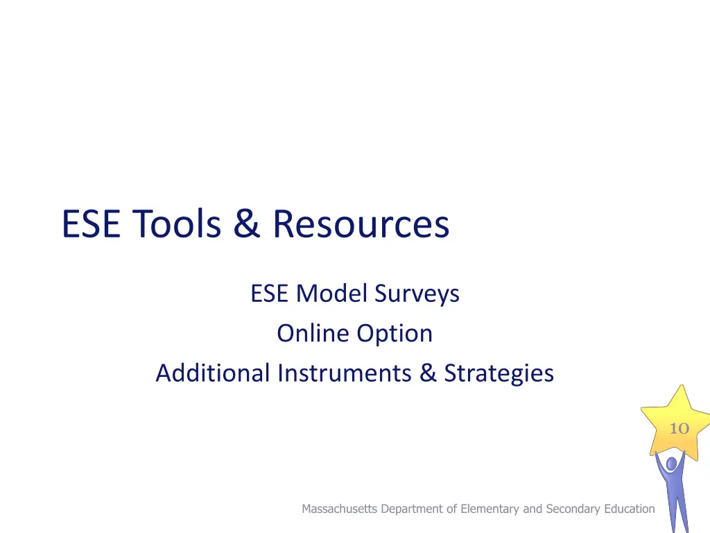 ese tools resources