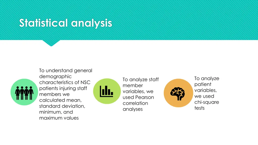 statistical analysis