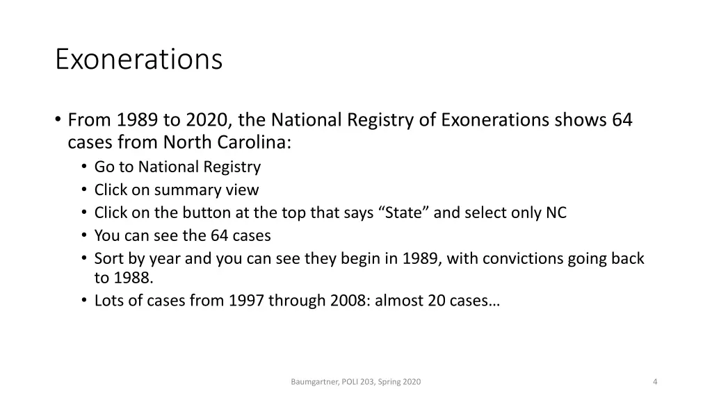 exonerations