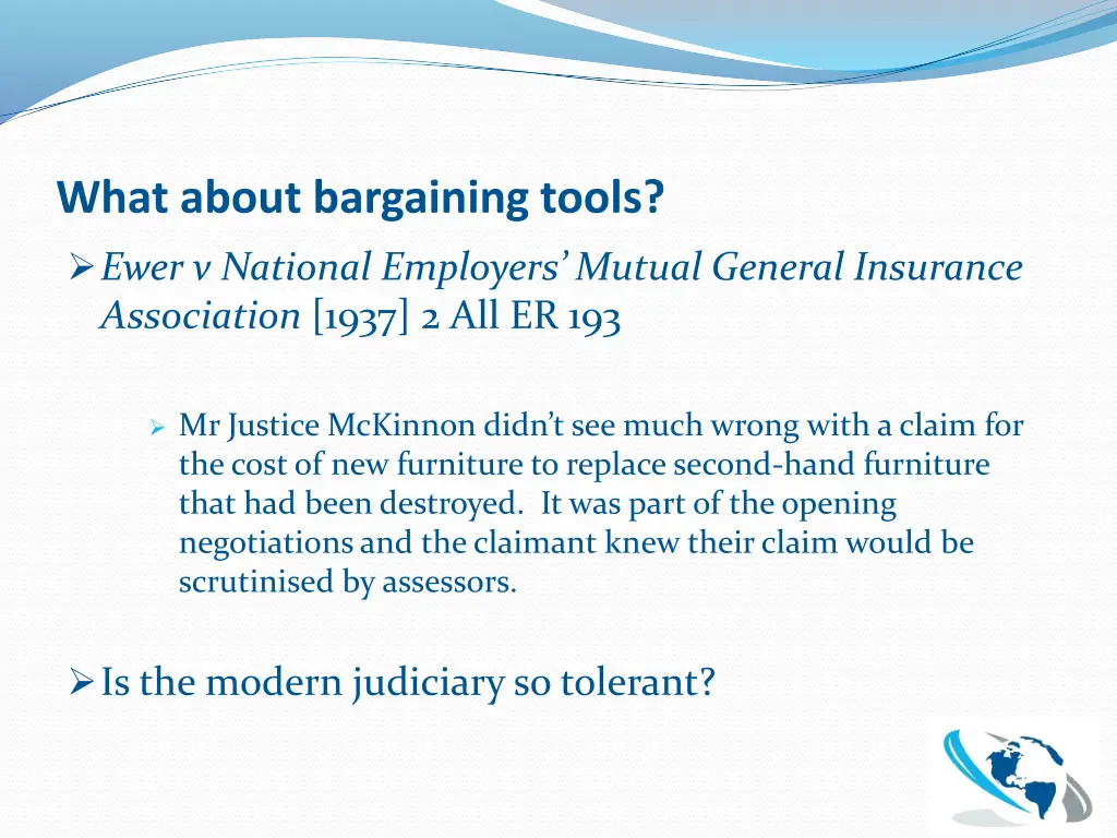 what about bargaining tools