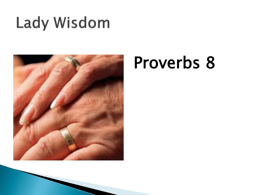 proverbs 8