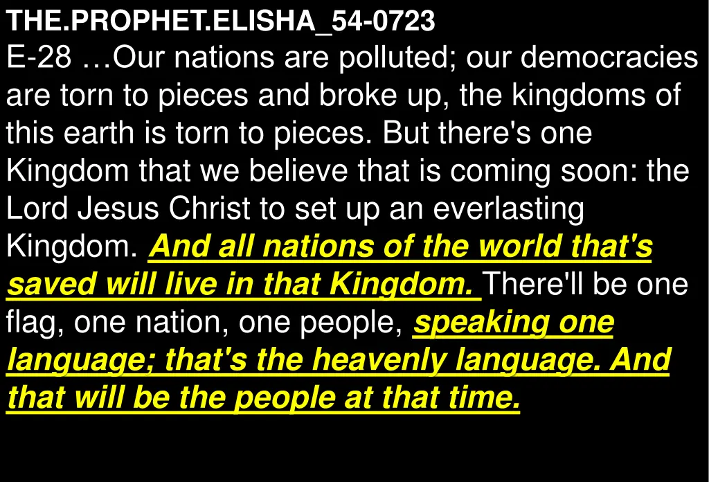 the prophet elisha 54 0723 e 28 our nations