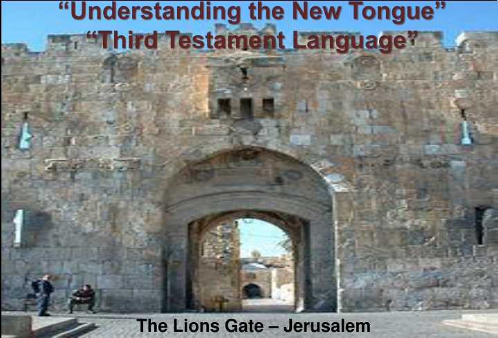 understanding the new tongue third testament