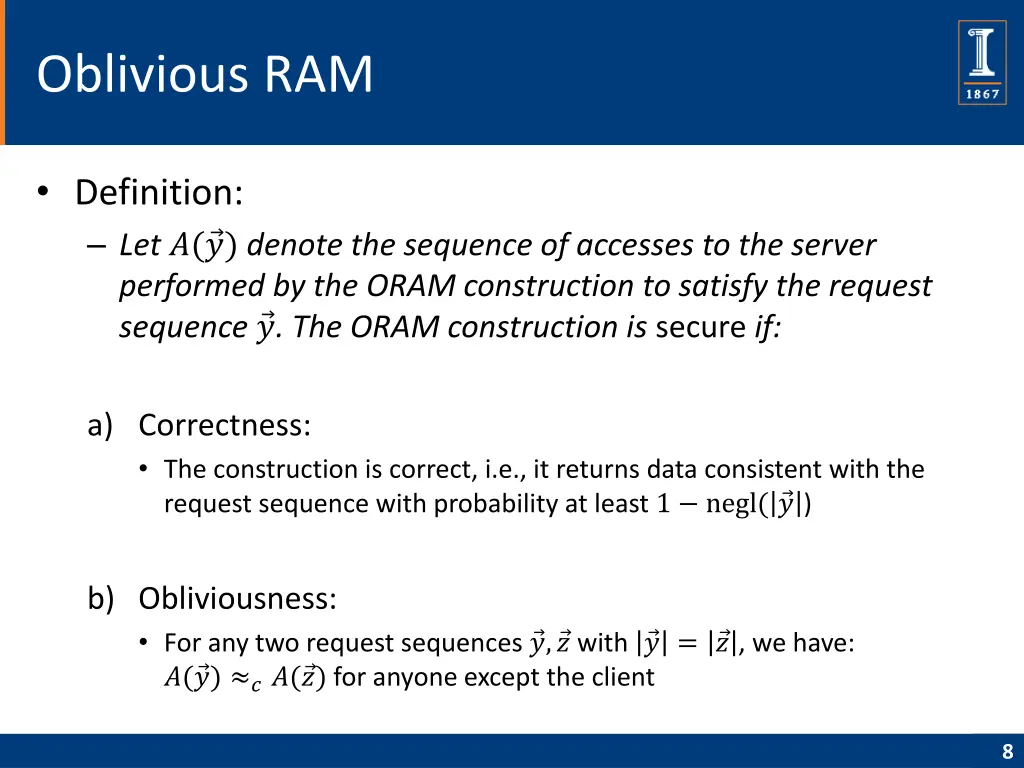 oblivious ram 2