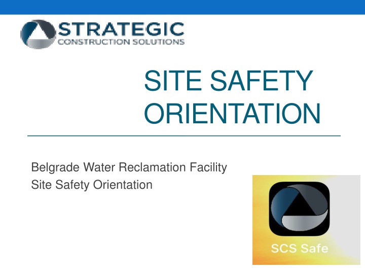 site safety orientation