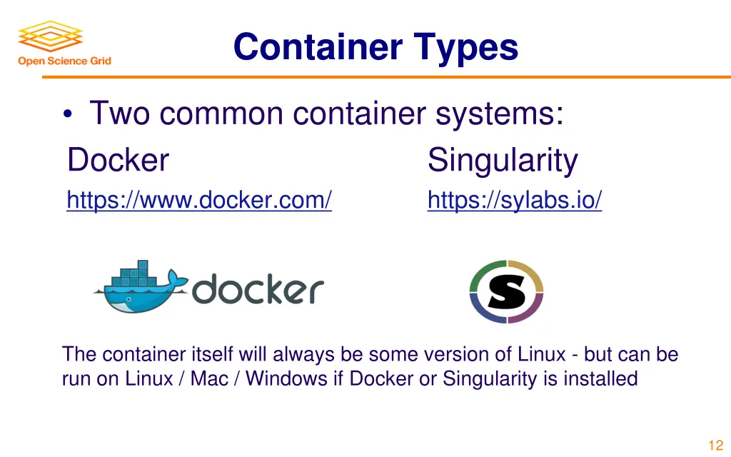 container types