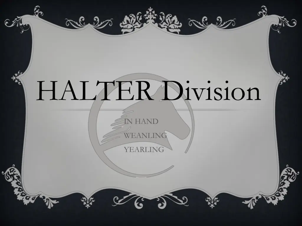 halter division