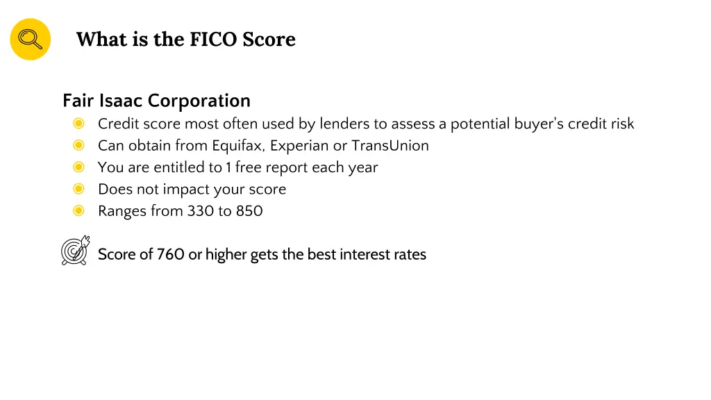 what is the fico score