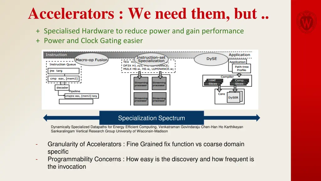 accelerators we need them but