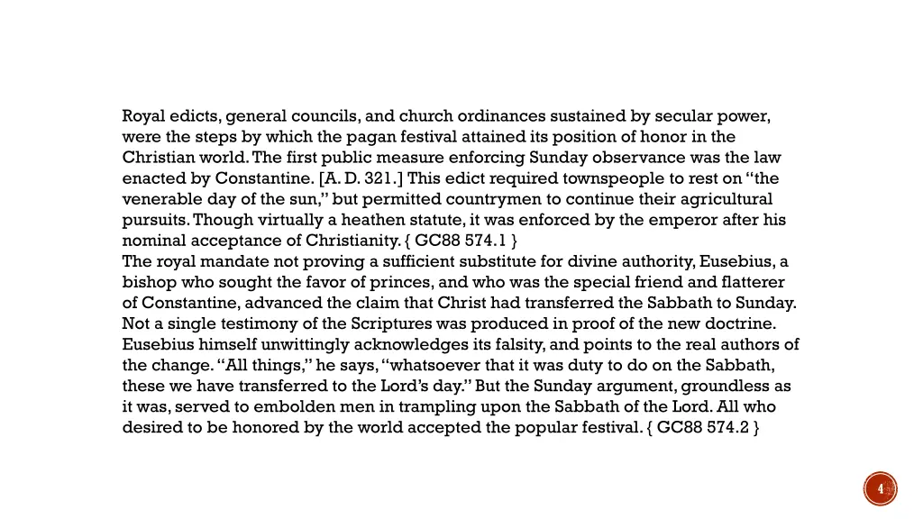 royal edicts general councils and church