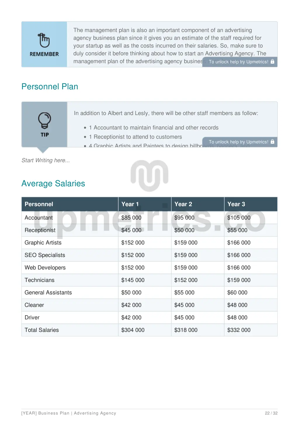 the management plan is also an important