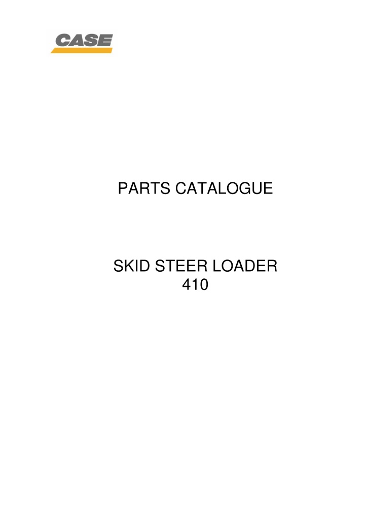 parts catalogue