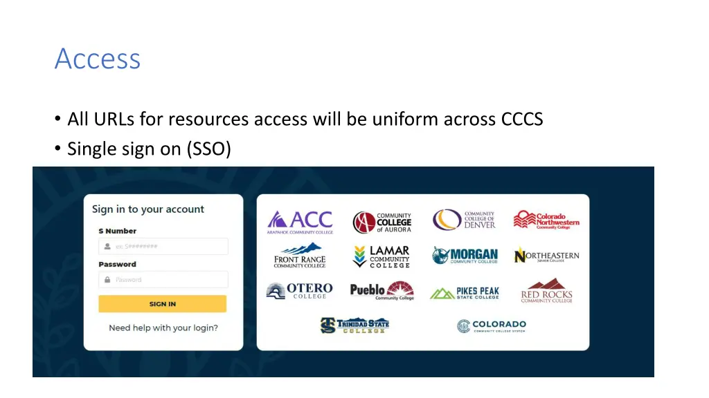 access