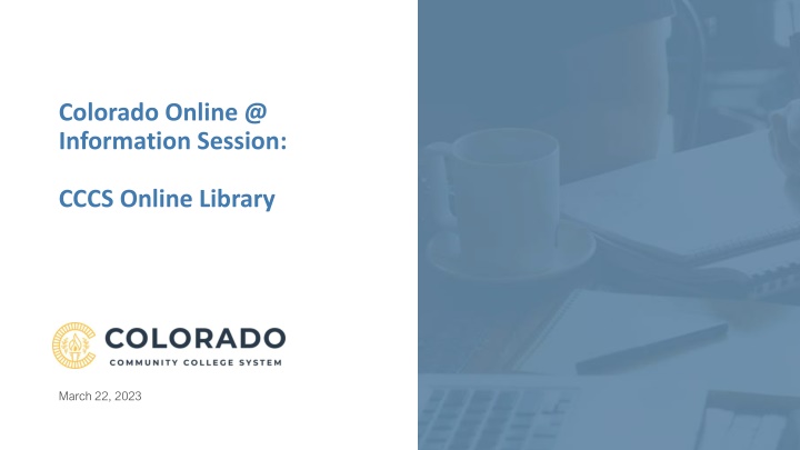 colorado online @ information session