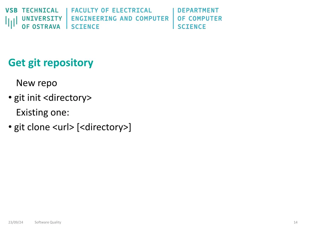 get git repository