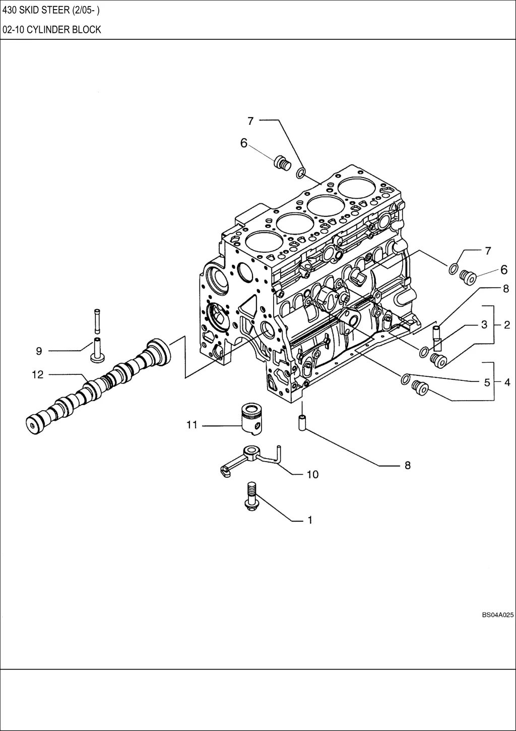 430 skid steer 2 05 22