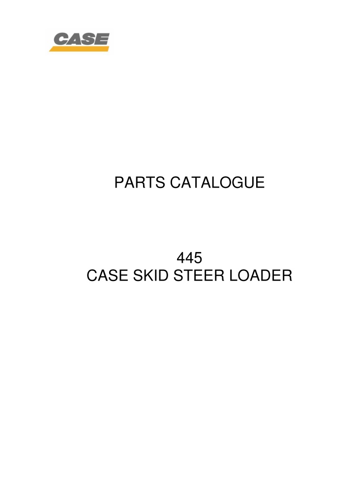 parts catalogue