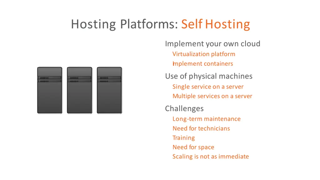 hosting platforms selfhosting