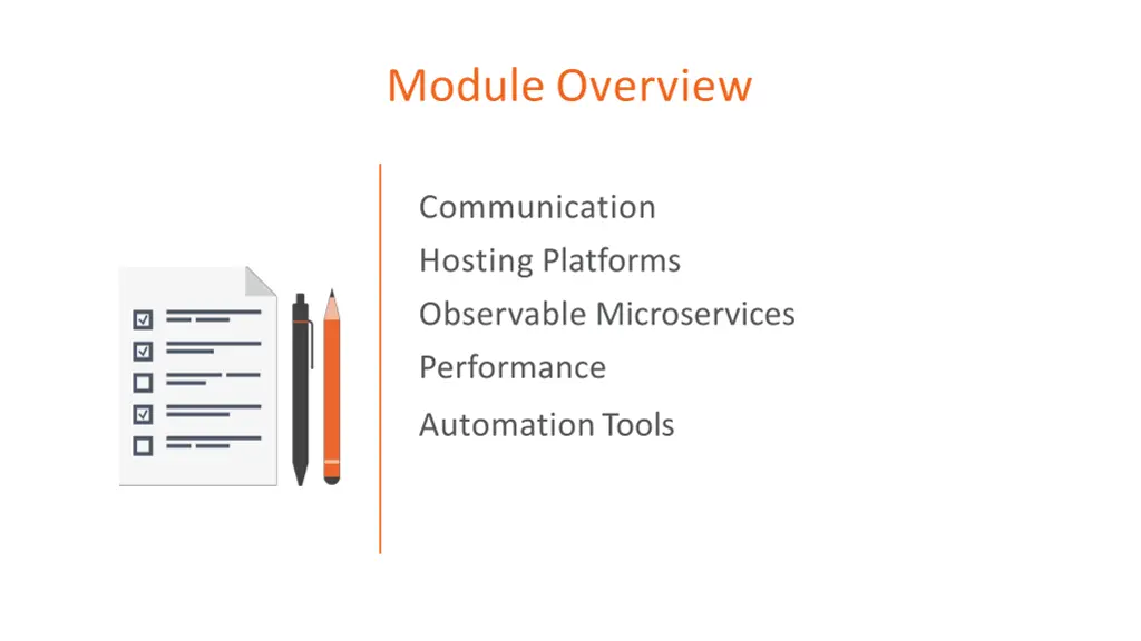 module overview