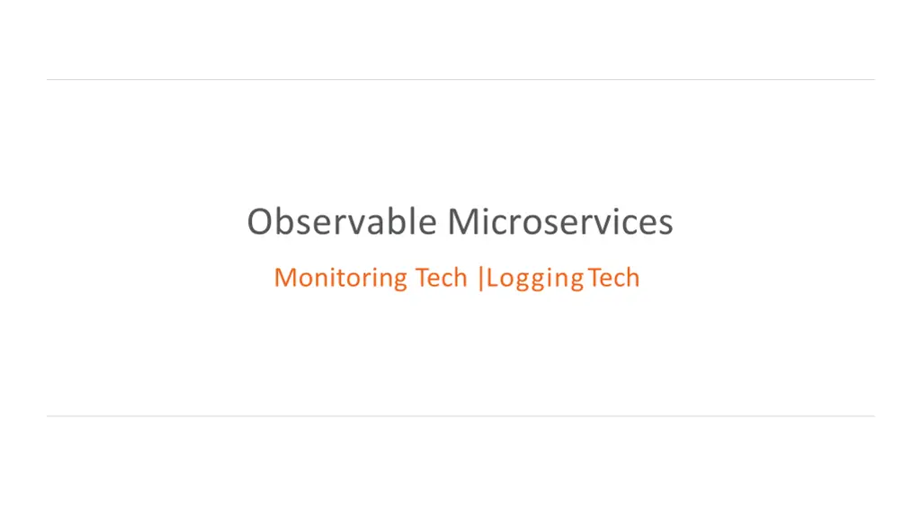 observable microservices 1