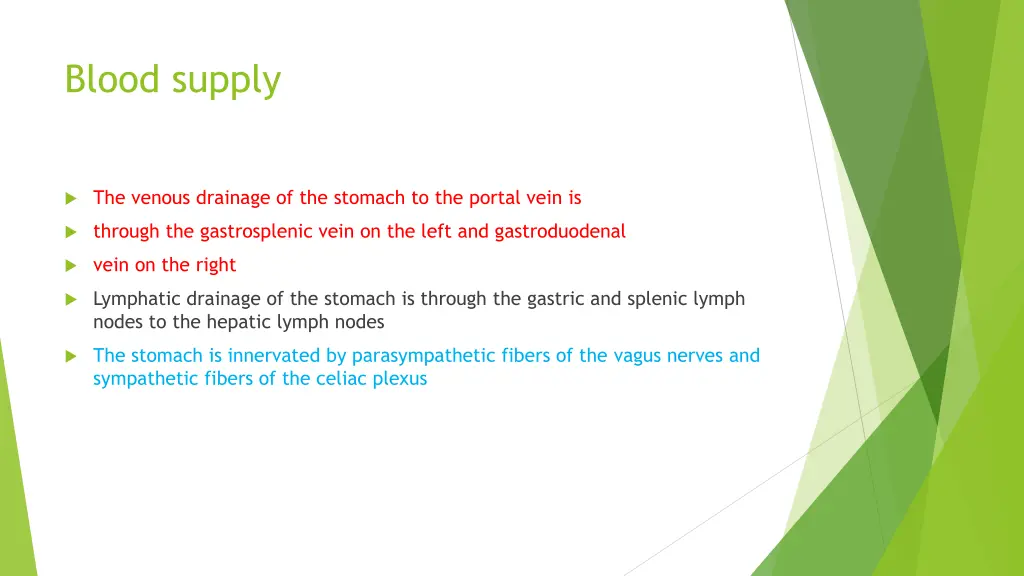 blood supply 1