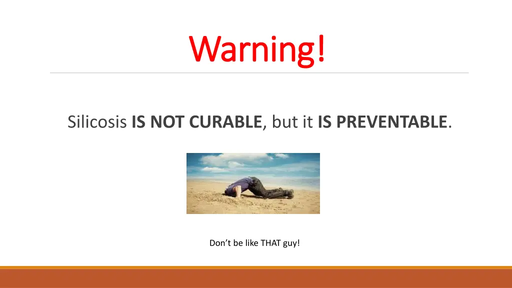 warning warning