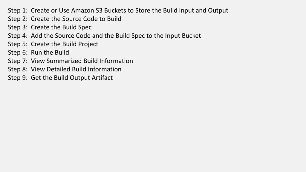 step 1 create or use amazon s3 buckets to store