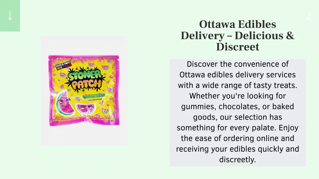 ottawa edibles delivery delicious discreet