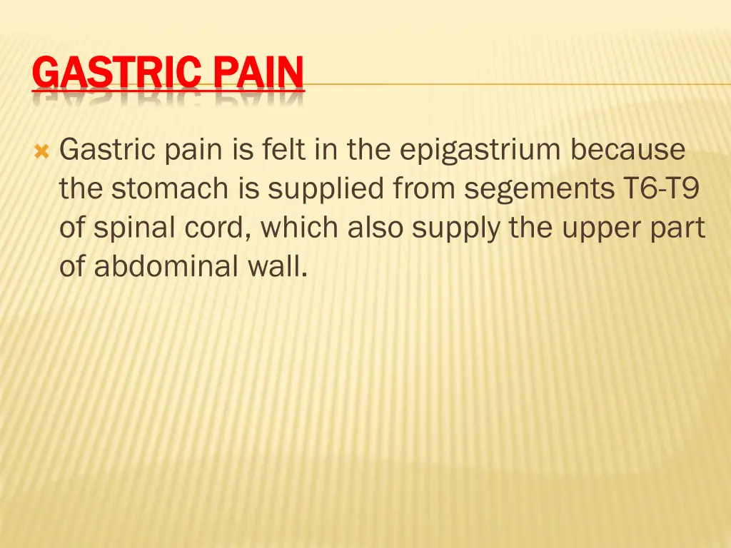 gastric pain gastric pain