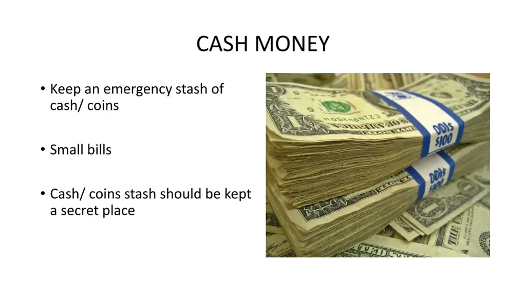 cash money