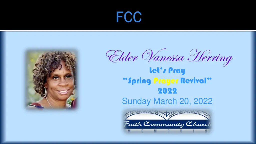 elder vanessa herring let s pray spring prayer