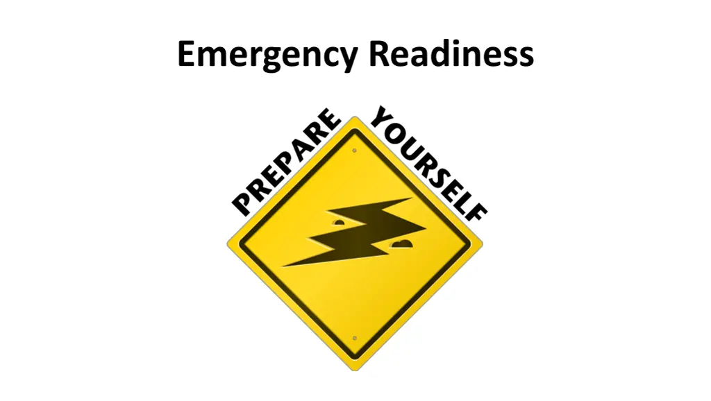 emergency readiness