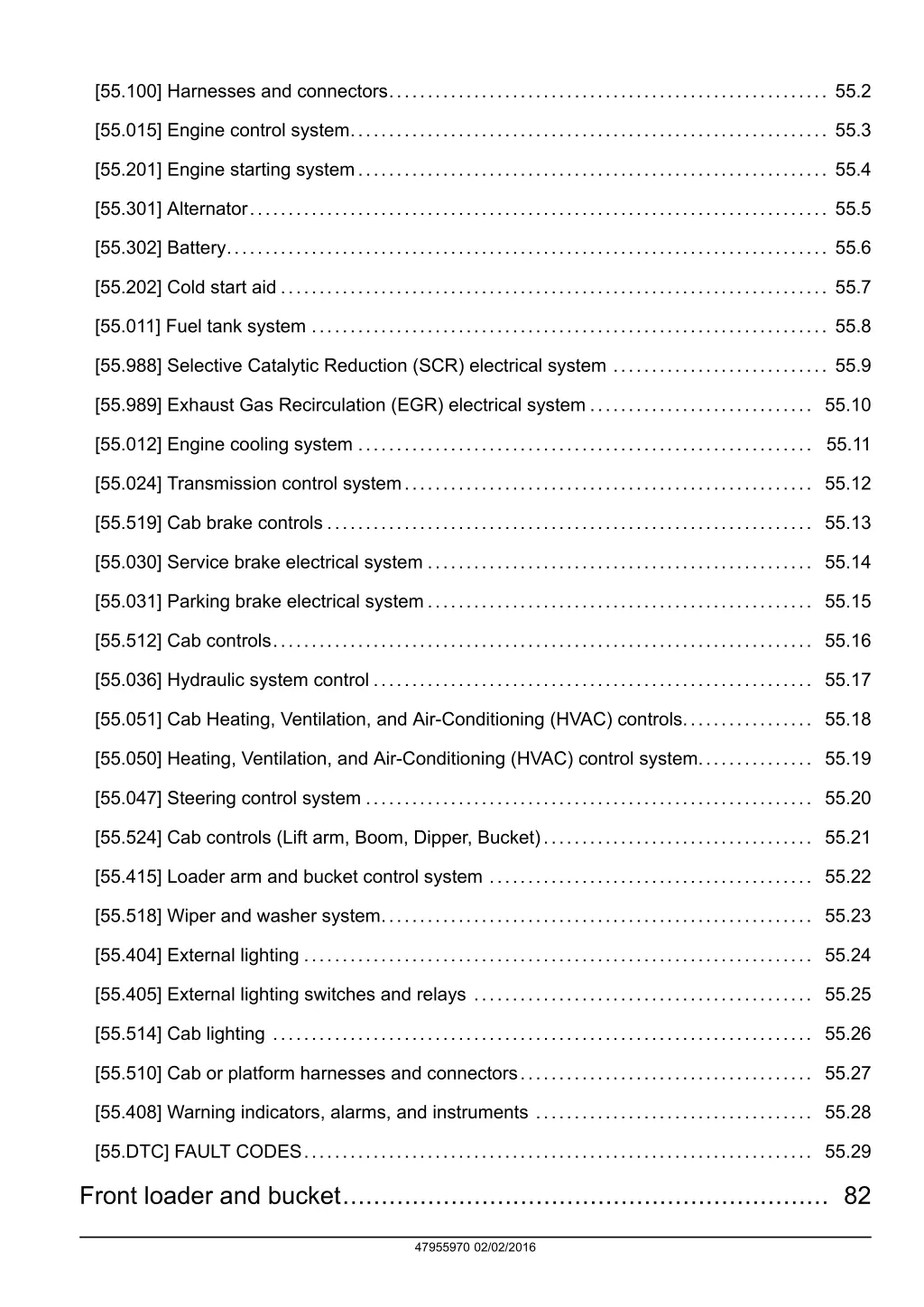 55 100 harnesses and connectors 55 2