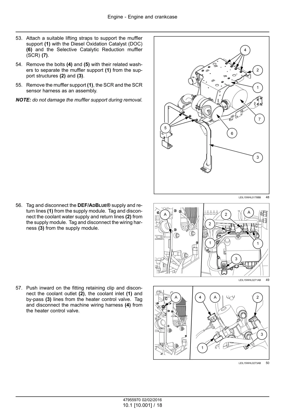 engine engine and crankcase 15