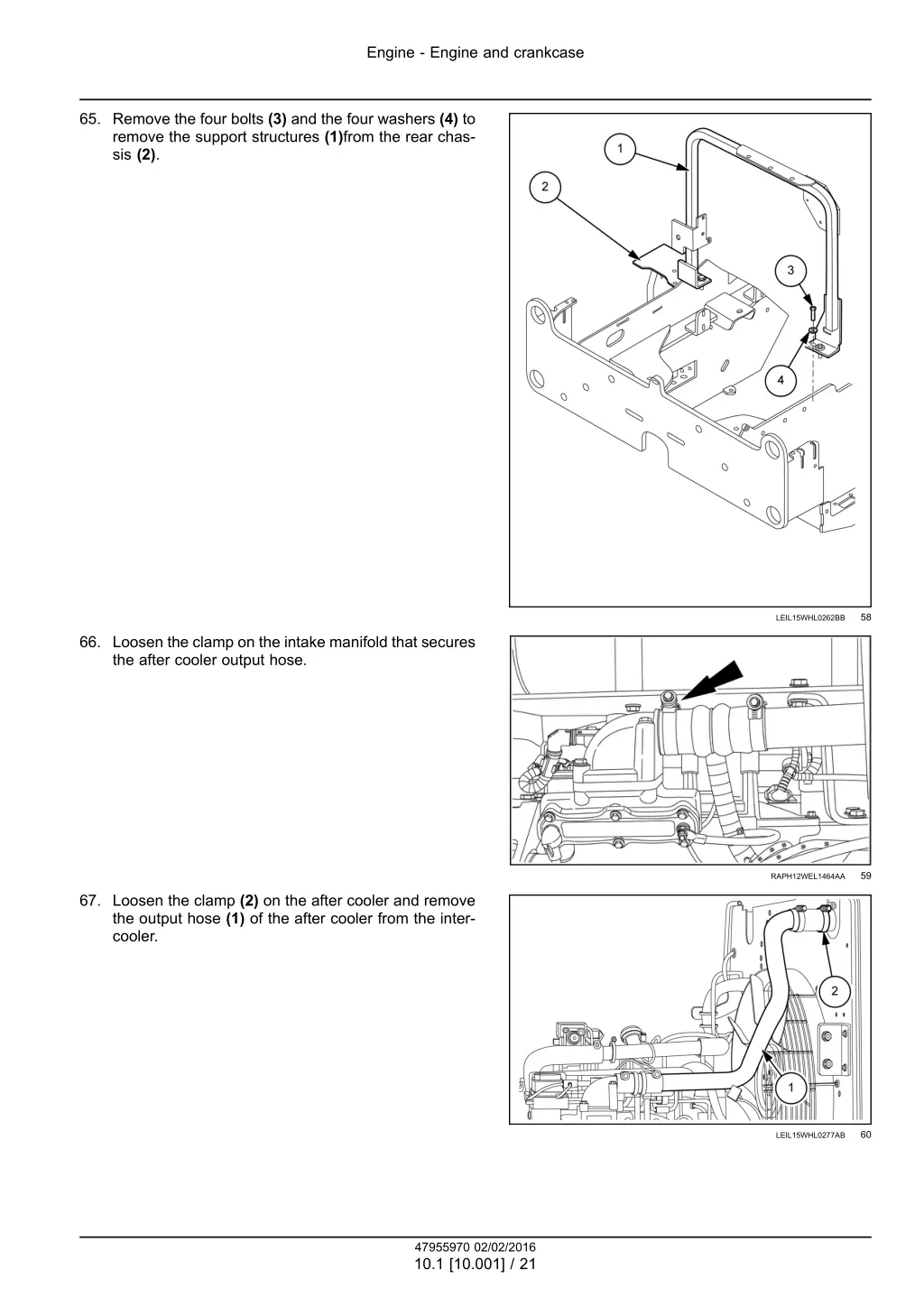 engine engine and crankcase 18