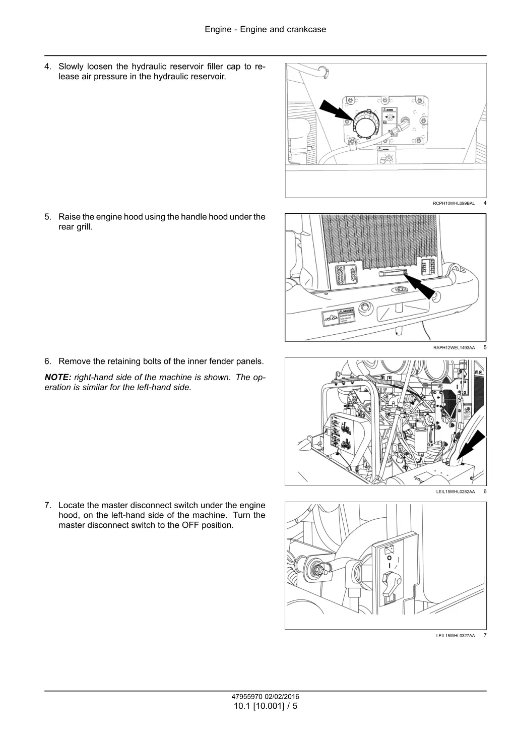 engine engine and crankcase 2