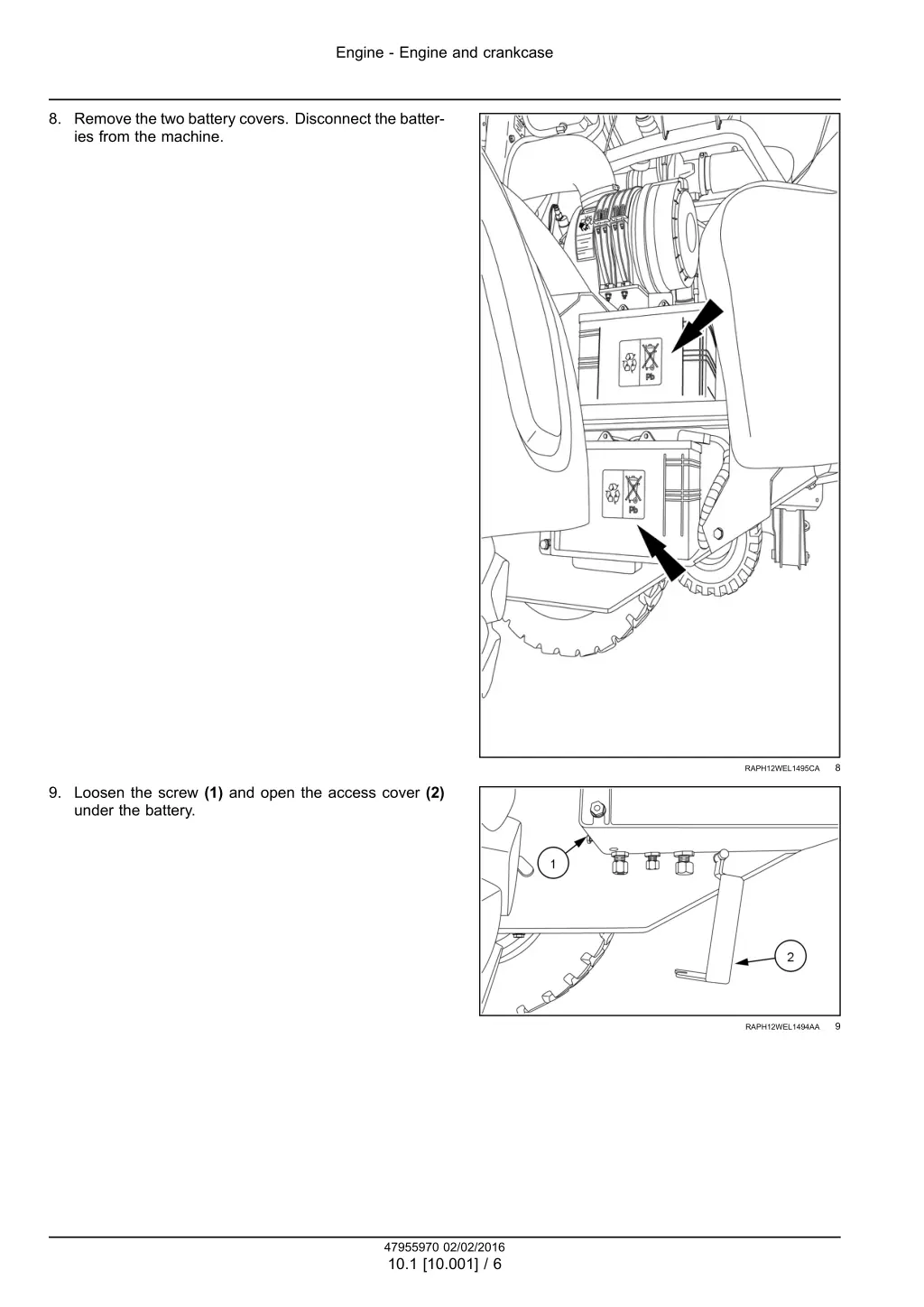 engine engine and crankcase 3