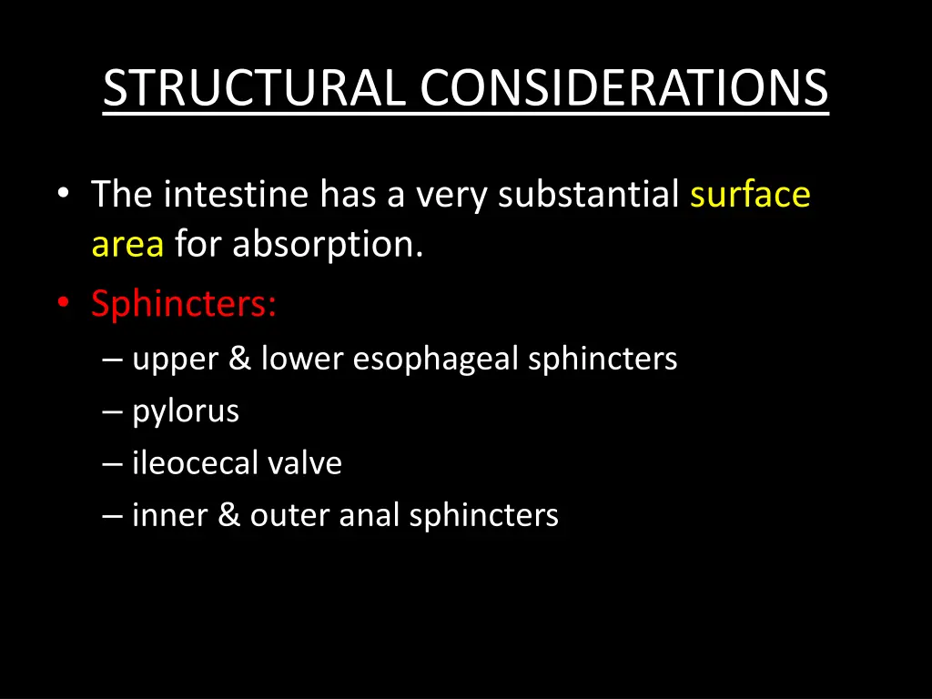 structural considerations 1